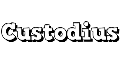 Custodius snowing logo