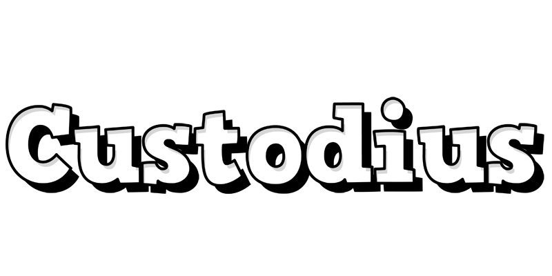 Custodius snowing logo