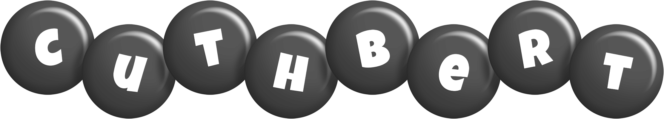 Cuthbert candy-black logo