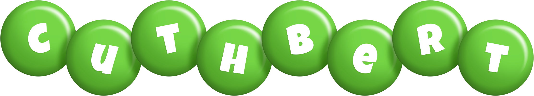 Cuthbert candy-green logo