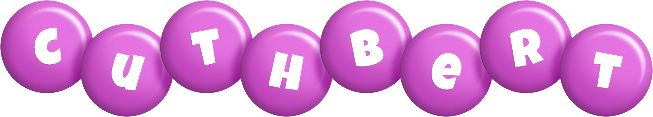 Cuthbert candy-purple logo