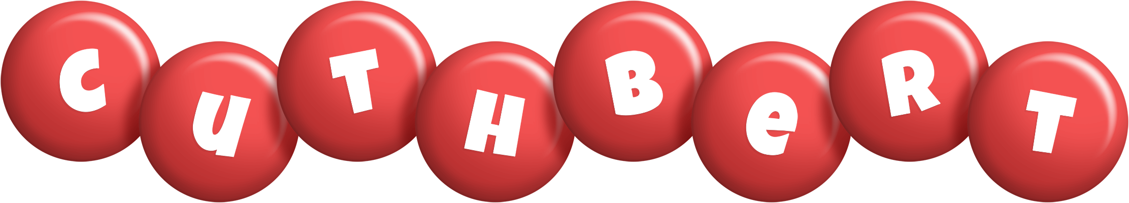 Cuthbert candy-red logo