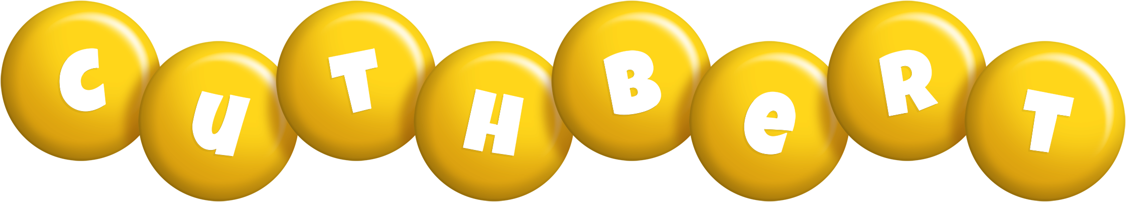 Cuthbert candy-yellow logo