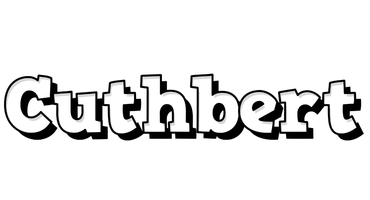Cuthbert snowing logo