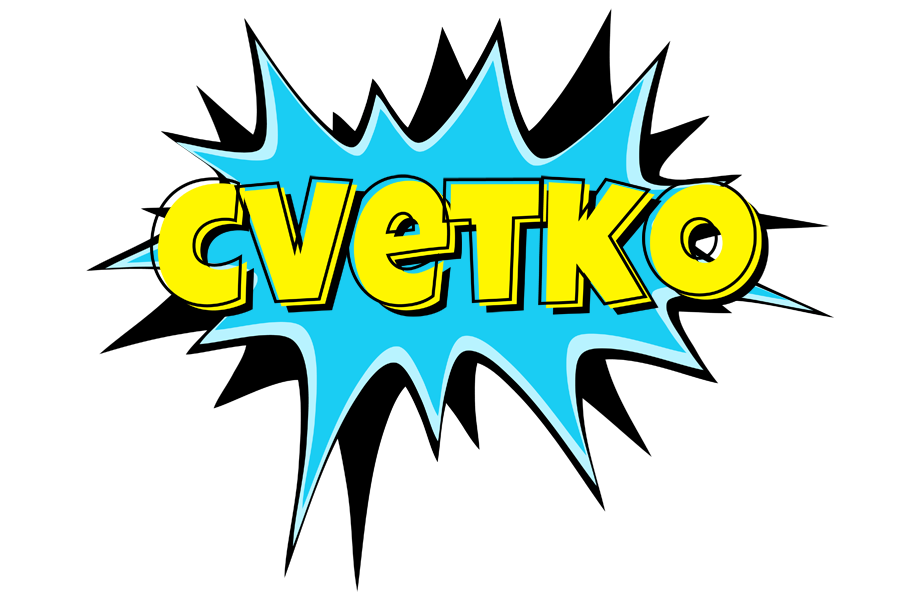 Cvetko amazing logo