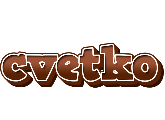 Cvetko brownie logo