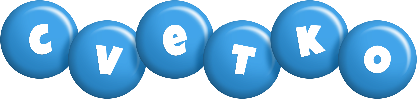 Cvetko candy-blue logo