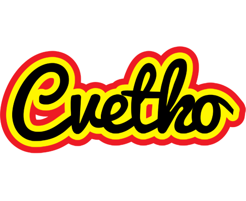 Cvetko flaming logo