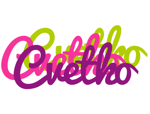 Cvetko flowers logo