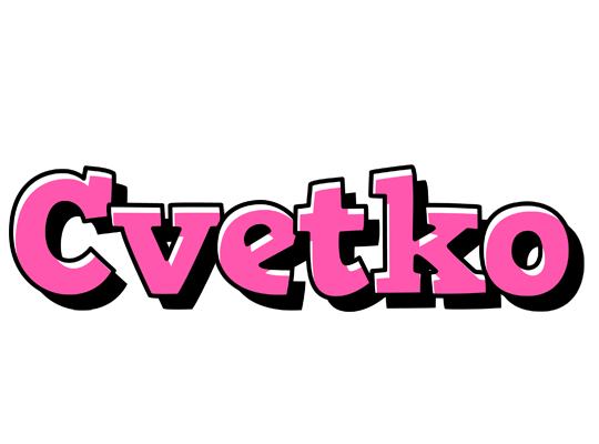 Cvetko girlish logo