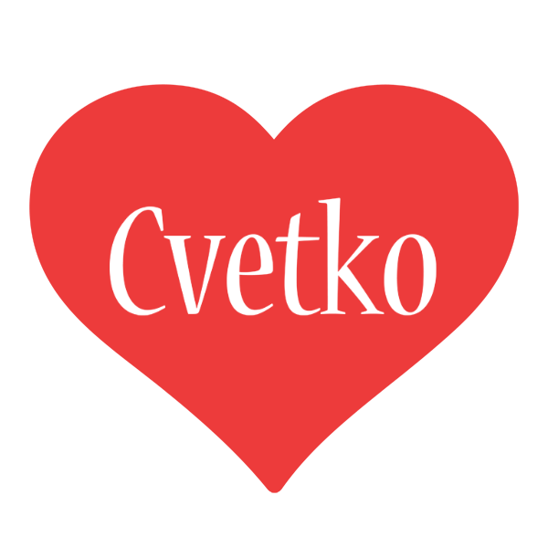 Cvetko love logo