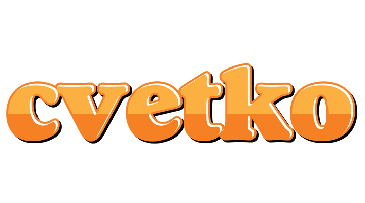 Cvetko orange logo