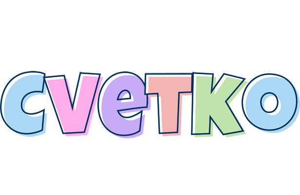 Cvetko pastel logo