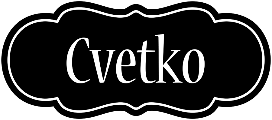 Cvetko welcome logo