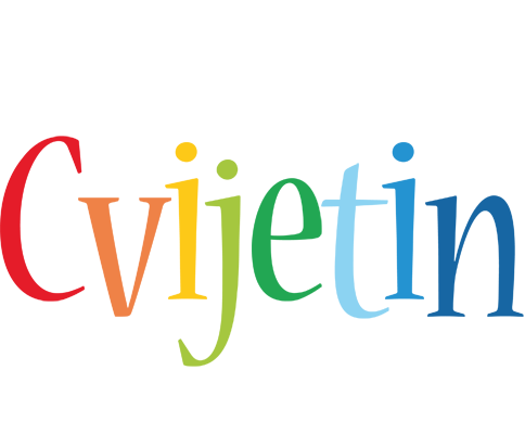 Cvijetin birthday logo