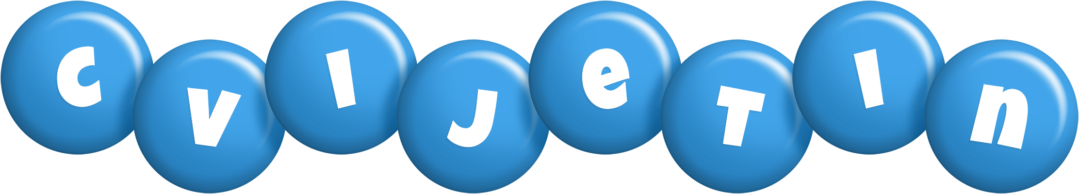 Cvijetin candy-blue logo