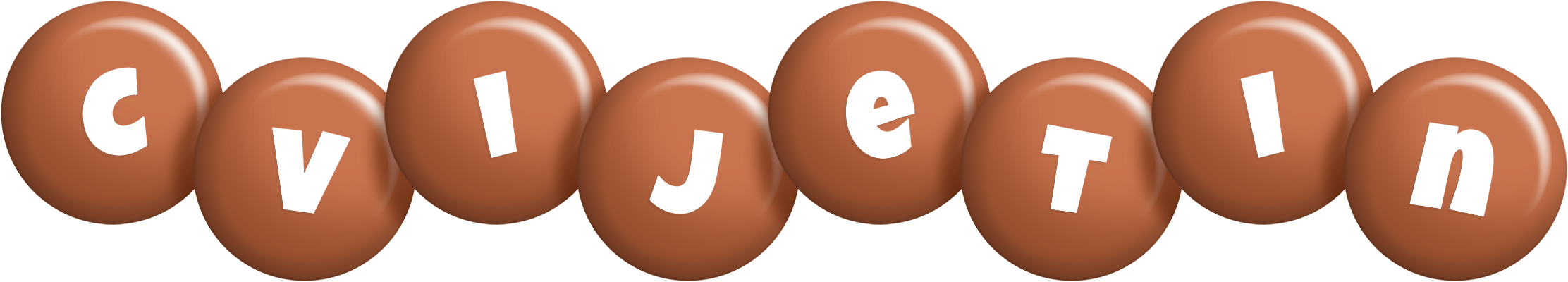 Cvijetin candy-brown logo