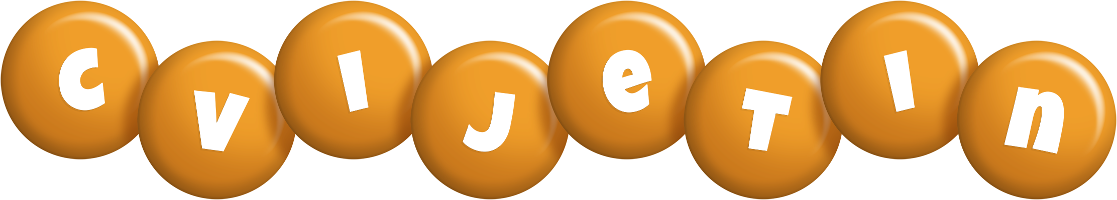 Cvijetin candy-orange logo