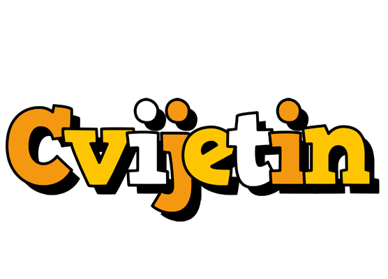 Cvijetin cartoon logo