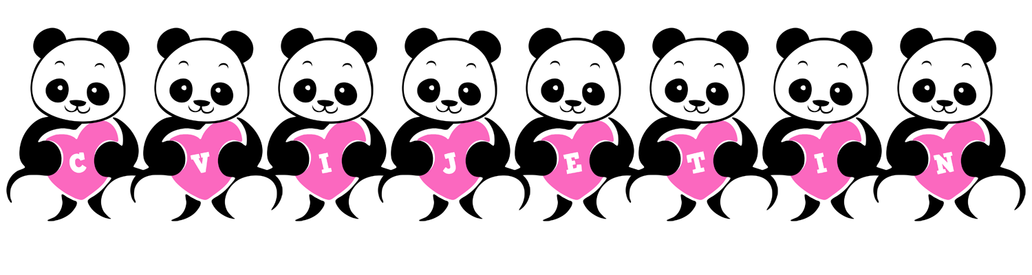 Cvijetin love-panda logo