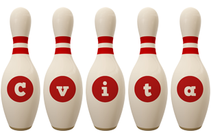 Cvita bowling-pin logo