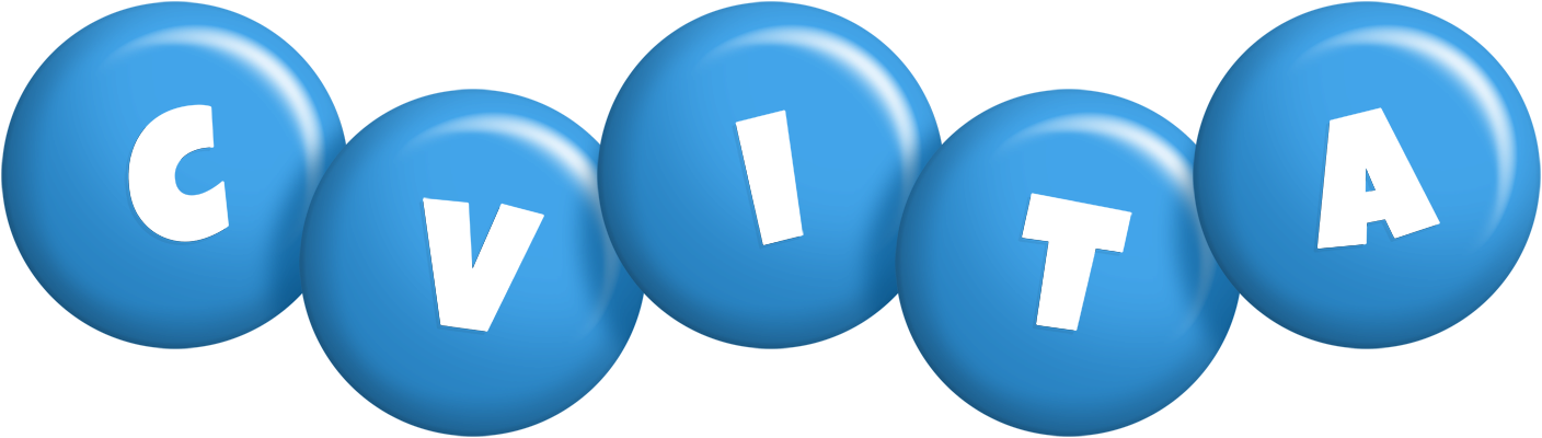 Cvita candy-blue logo