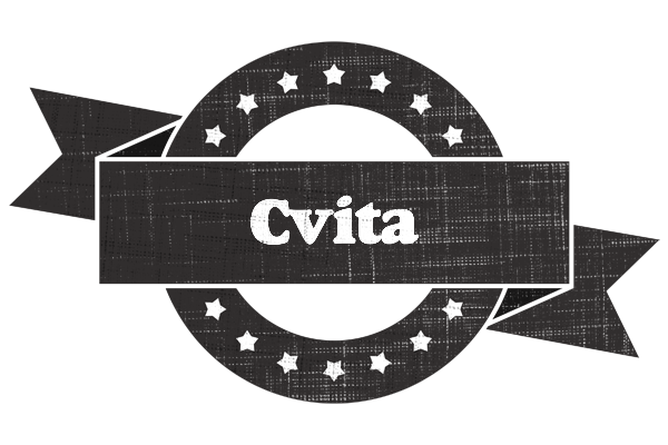 Cvita grunge logo