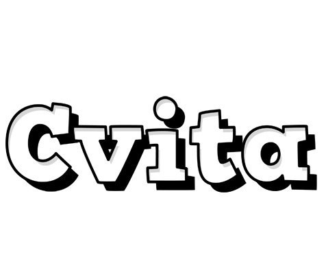 Cvita snowing logo