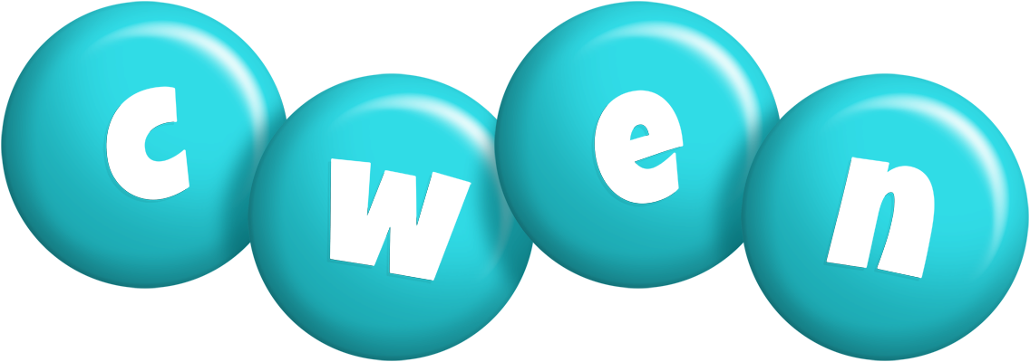 Cwen candy-azur logo