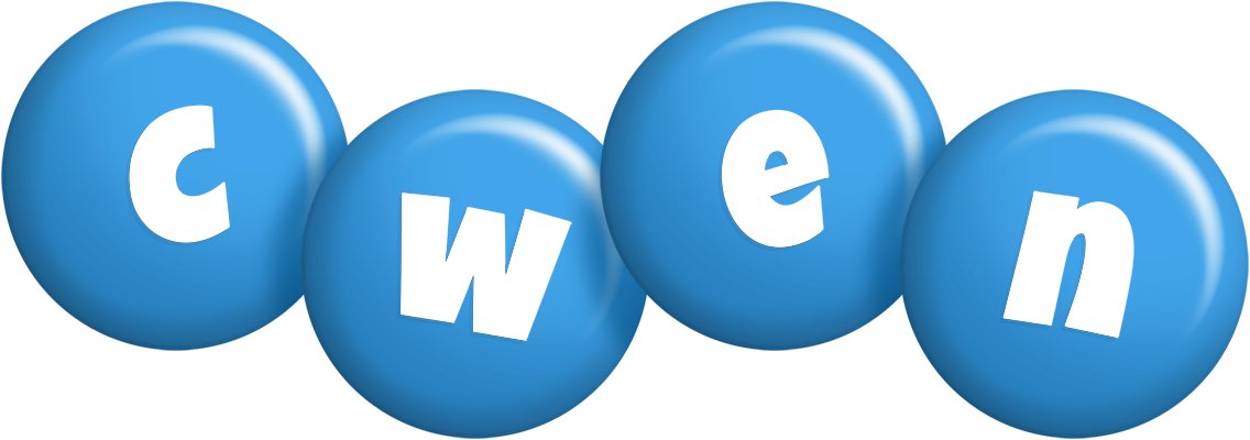 Cwen candy-blue logo