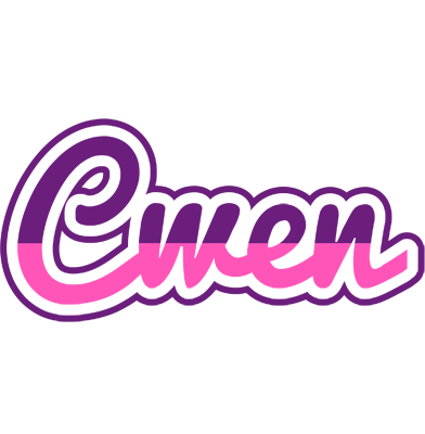 Cwen cheerful logo