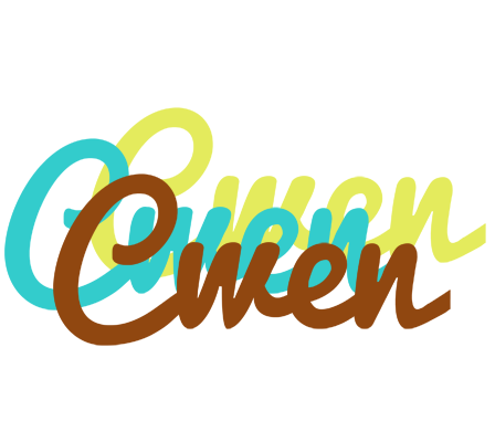 Cwen cupcake logo
