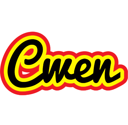 Cwen flaming logo