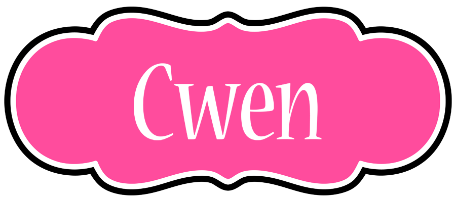 Cwen invitation logo