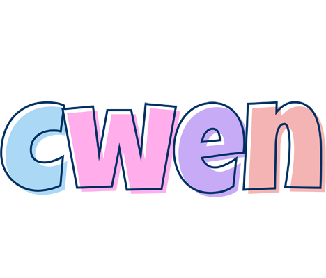 Cwen pastel logo
