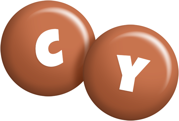 Cy candy-brown logo