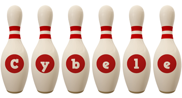 Cybele bowling-pin logo