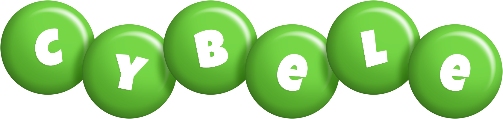 Cybele candy-green logo