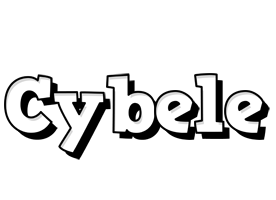 Cybele snowing logo