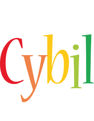Cybil birthday logo