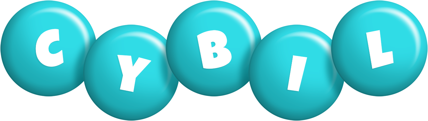 Cybil candy-azur logo