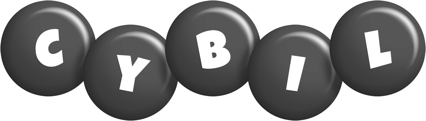 Cybil candy-black logo