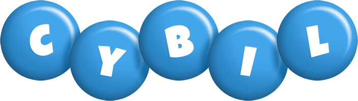 Cybil candy-blue logo