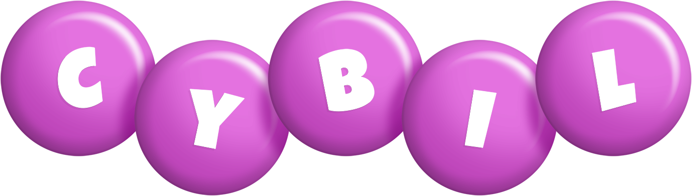 Cybil candy-purple logo