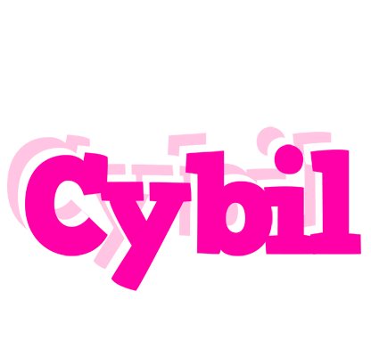 Cybil dancing logo