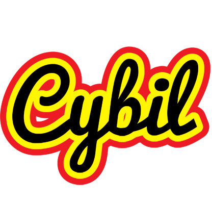 Cybil flaming logo