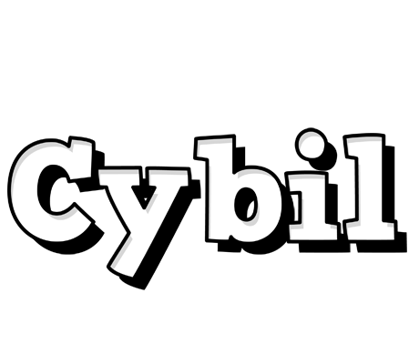 Cybil snowing logo