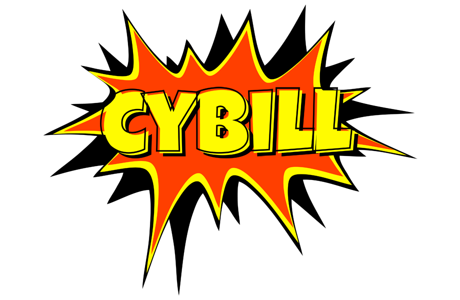 Cybill bazinga logo