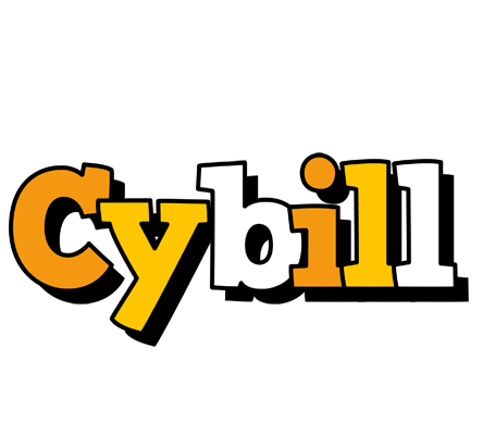 Cybill cartoon logo