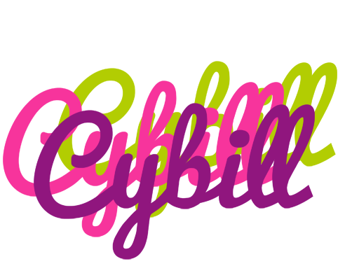 Cybill flowers logo